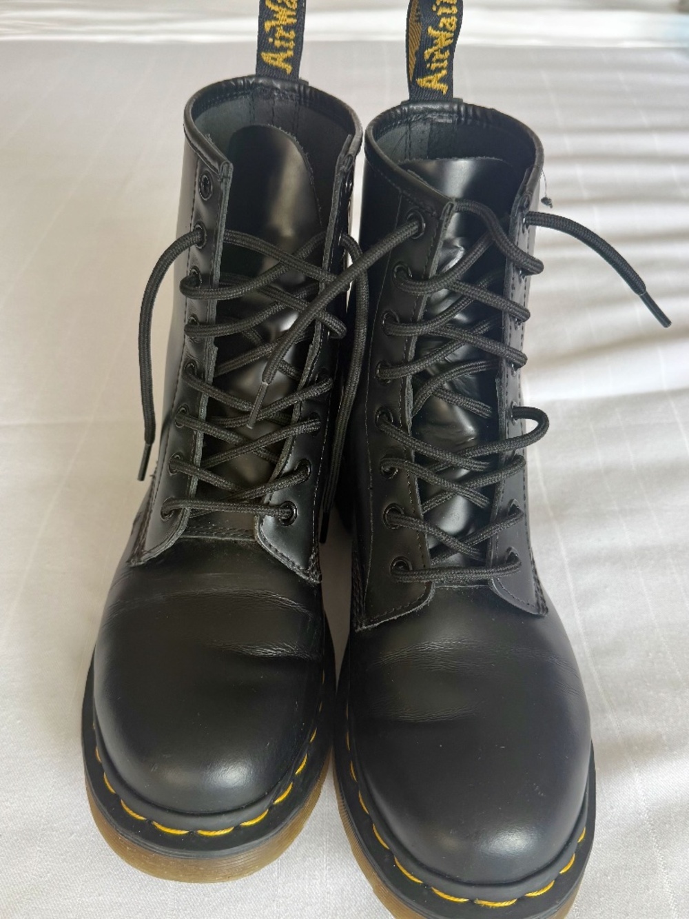 Dr. Martens - Smooth leather lace up Boots, size 41